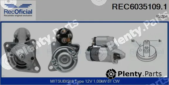 Recoficial REC6035109.1 — Starter