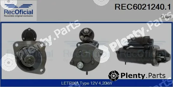 Recoficial REC6021240.1 — Starter