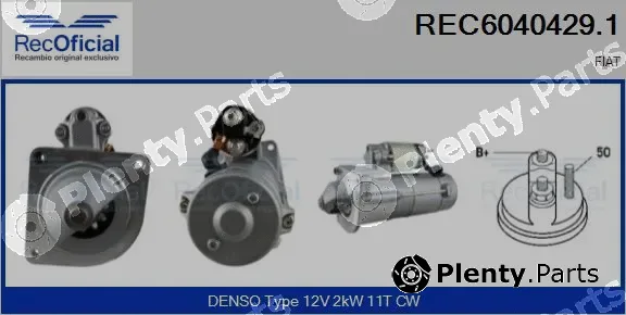 Recoficial REC6040429.1 — Starter