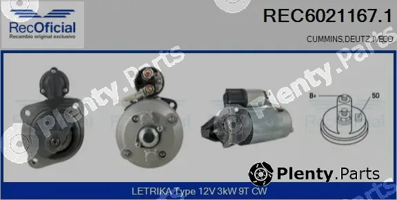 Recoficial REC6021167.1 — Starter