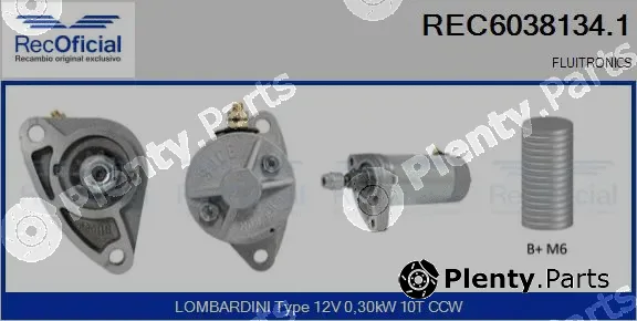 Recoficial REC6038134.1 — Starter