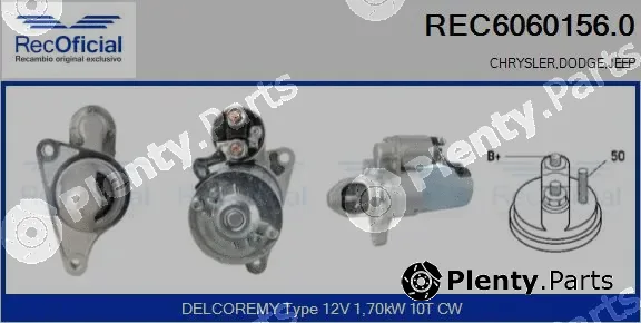 Recoficial REC6060156.0 — Starter