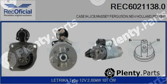 Recoficial REC6021138.0 — Starter
