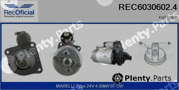 Recoficial REC6030602.4 — Starter