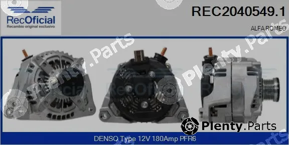 Recoficial REC2040549.1 — Alternator