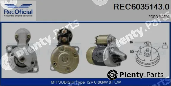 Recoficial REC6035143.0 — Starter