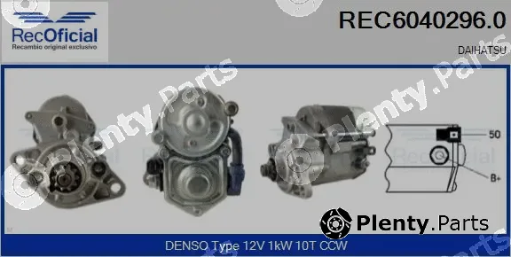 Recoficial REC6040296.0 — Starter