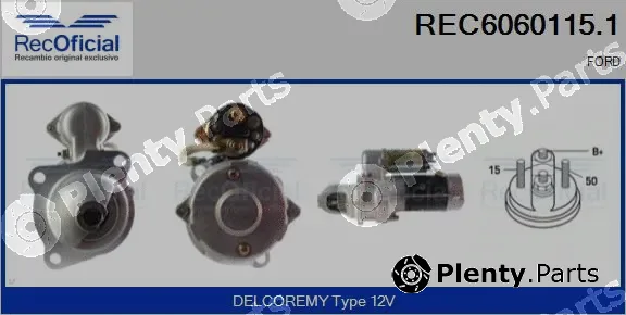 Recoficial REC6060115.1 — Starter