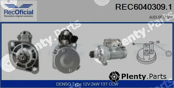 Recoficial REC6040309.1 — Starter