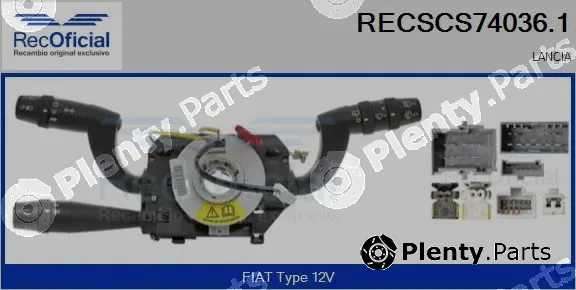 Recoficial RECSCS74036.1 — Steering Column Switch