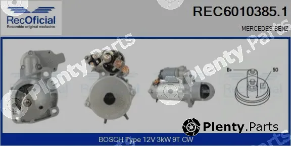 Recoficial REC6010385.1 — Starter