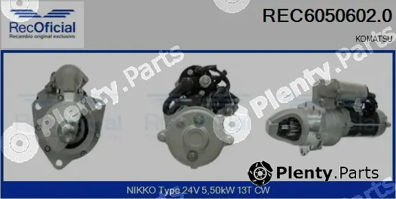 Recoficial REC6050602.0 — Starter