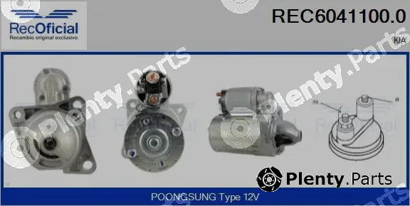 Recoficial REC6041100.0 — Starter