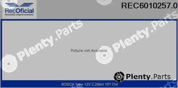Recoficial REC6010257.0 — Starter