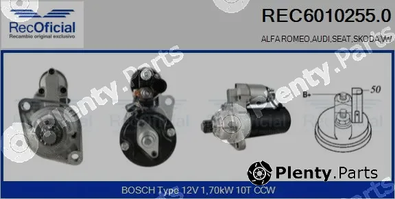 Recoficial REC6010255.0 — Starter