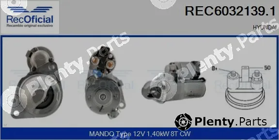 Recoficial REC6032139.1 — Starter