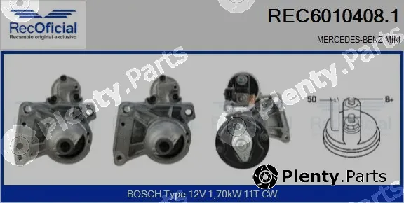 Recoficial REC6010408.1 — Starter