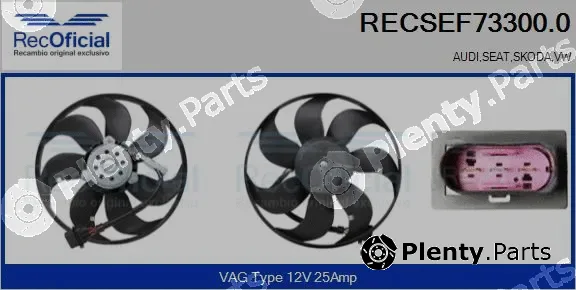 Recoficial RECSEF73300.0 — Fan, engine cooling