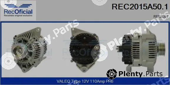 Recoficial REC2015A50.1 — Alternator