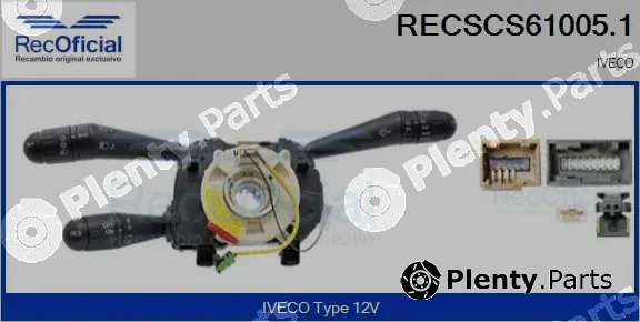 Recoficial RECSCS61005.1 — Steering Column Switch