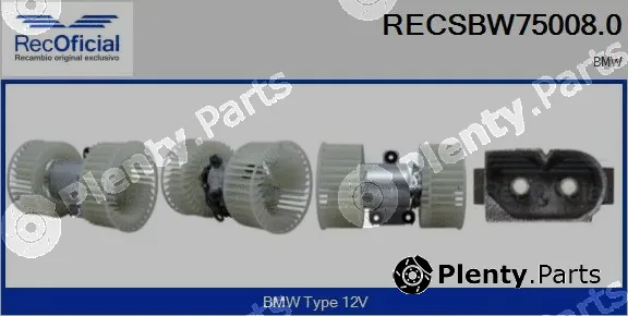 Recoficial RECSBW75008.0 — Interior Blower