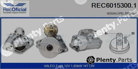 Recoficial REC6015300.1 — Starter
