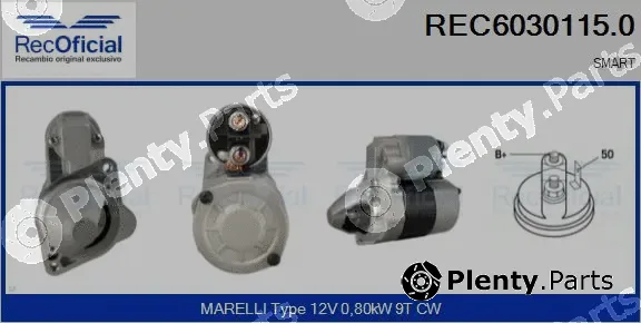 Recoficial REC6030115.0 — Starter