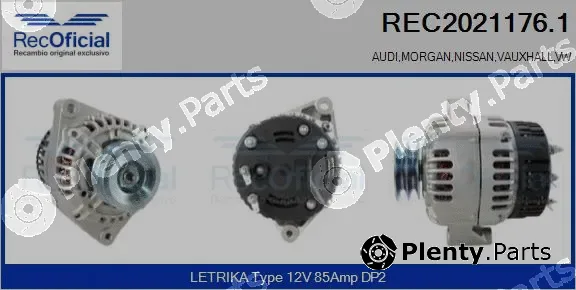 Recoficial REC2021176.1 — Alternator