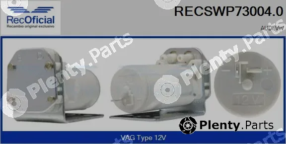 Recoficial RECSWP73004.0 — Washer Fluid Pump, window cleaning
