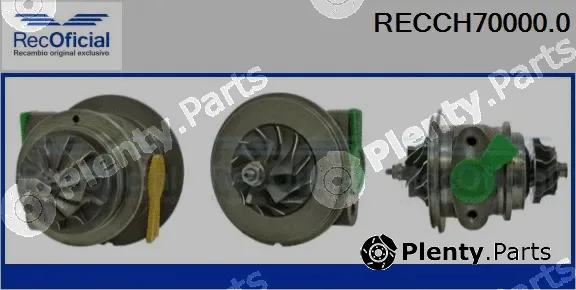 Recoficial RECCH70000.0 — Core assembly, turbocharger