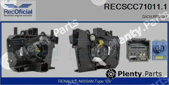 Recoficial RECSCC71011.1 — Clockspring, airbag
