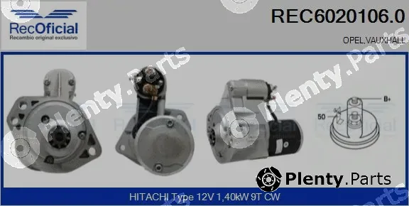 Recoficial REC6020106.0 — Starter