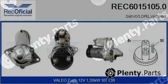 Recoficial REC6015105.0 — Starter