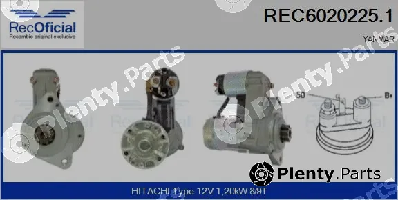 Recoficial REC6020225.1 — Starter
