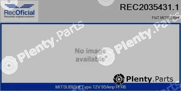 Recoficial REC2035431.1 — Alternator