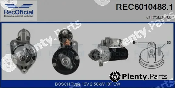 Recoficial REC6010488.1 — Starter