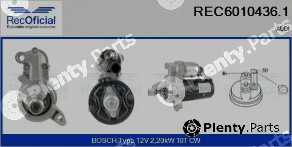 Recoficial REC6010436.1 — Starter