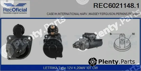 Recoficial REC6021148.1 — Starter