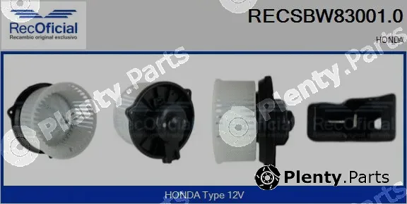 Recoficial RECSBW83001.0 — Interior Blower