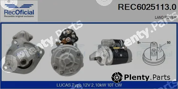 Recoficial REC6025113.0 — Starter