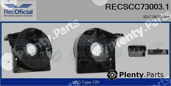 Recoficial RECSCC73003.1 — Clockspring, airbag
