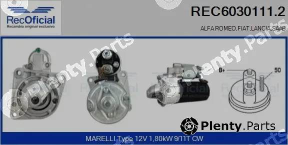 Recoficial REC6030111.2 — Starter