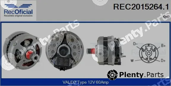 Recoficial REC2015264.1 — Alternator