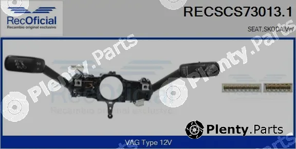 Recoficial RECSCS73013.1 — Steering Column Switch