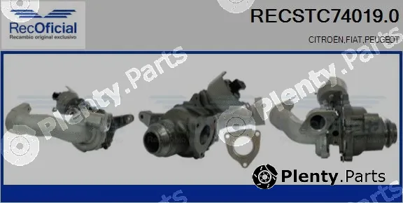 Recoficial RECSTC74019.0 — Charger, charging (supercharged/turbocharged)