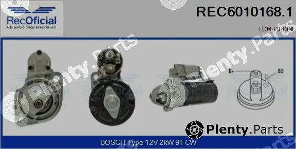 Recoficial REC6010168.1 — Starter