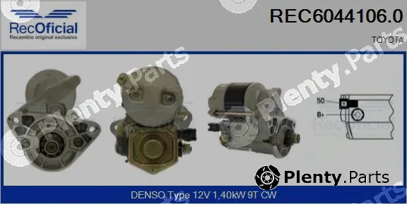 Recoficial REC6044106.0 — Starter