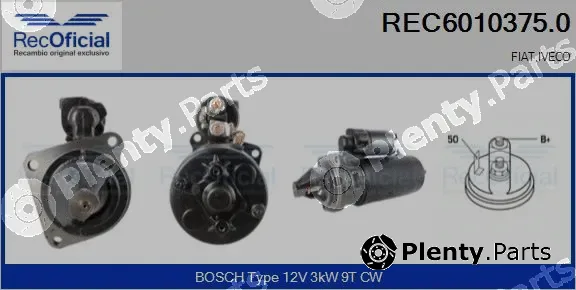 Recoficial REC6010375.0 — Starter