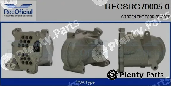 Recoficial RECSRG70005.0 — Cooler, exhaust gas recirculation