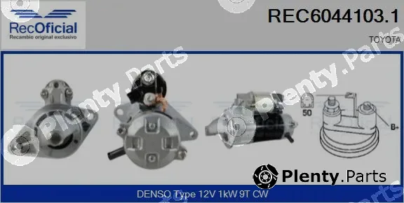 Recoficial REC6044103.1 — Starter
